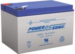 Batería de Respaldo UL de 12V/12AH Power Sonic PS-12120F2, para Sistemas de Detección de Incendio, Control de Acceso, Intrusión y Videovigilancia