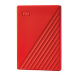 D. Duro Externo USB 3.0 1TB WD My Passport Rojo 2.5", WDBYVG0010BRD-WESN