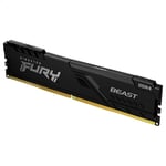 Memoria DDR4 8GB 2666MHZ Kingston Fury Beast Black CL16, KF426C16BB/8