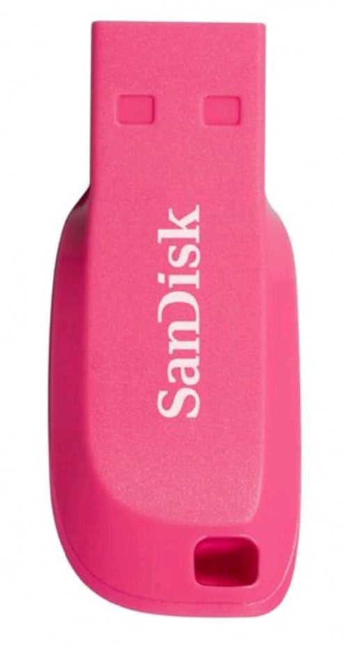Memoria USB 16GB Sandisk Flash Cruzer Blade Z50, Color Rosa, SDCZ50C-016G-B35PE