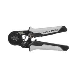 Pinza Ponchadora Klein Tools 34055, Cuadrada de Conectores de Casquillo, Ferrules Para Cable de 10-22 AWG