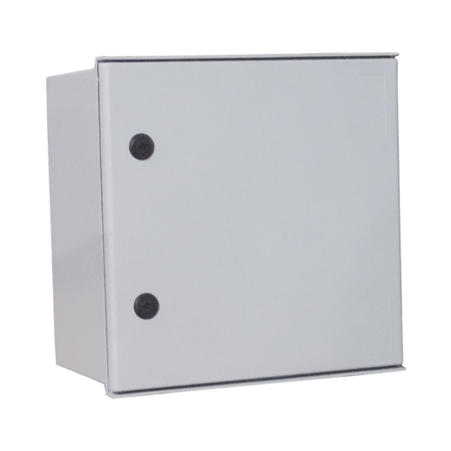 Gabinete de Poliester Precision IP65 Uso en Intemperie/ 400 X 400 X 200 MM/ Con Placa Trasera Interior de Plastico, PST-4040-20P