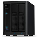 NAS WD My Cloud PR2100 20TB/ 2 Bahias/ Intel Pentium N3710 1.60GHZ/ USB 3.0/ Para Mac/ PC, WDBBCL0200JBK-NESN