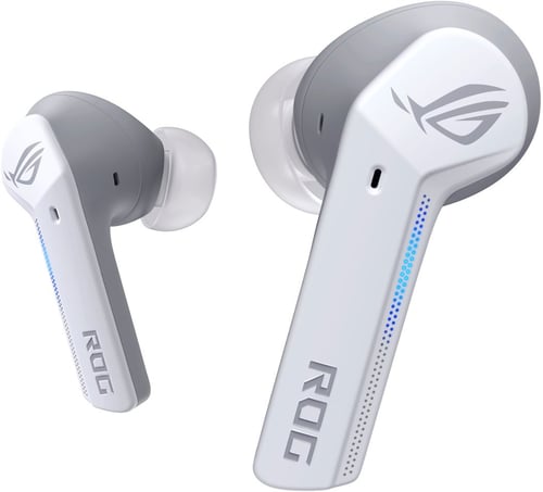 Audífonos inalámbricos ASUS ROG CETRA TRUE WIRELESS/WHITE, Bluetooth 5.0, estuche de carga, batería 27 horas.