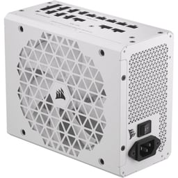 Fuente de Poder 1000W Corsair RM1000X Shift/80 Plus Gold/Modular/ATX/140mm/Color Blanco, CP-9020275-NA