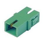 Modulo acoplador Panduit SC/APC SIMPLEX para fibra monomodo color verde, FASSCZAG-L