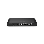 Router Administrable Cloud Ruijie RG-EG105G-V2 con 3 Puertos LAN Gigabit, 1 Puerto WAN Gigabit y 1 Puerto LAN/WAN Gigabit Configurable