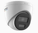 Camara Turret IP ColorVu Hikvision DS-2CD1327G0-L(C) 2MP/ Imagen a Color 24/7/ POE/ Lente 2.8MM/ Luz Blanca 30MTS/ Exterior IP67/ DWDR