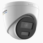 Camara Turret IP ColorVu Hikvision DS-2CD1327G0-L(C) 2MP/ Imagen a Color 24/7/ POE/ Lente 2.8MM/ Luz Blanca 30MTS/ Exterior IP67/ DWDR