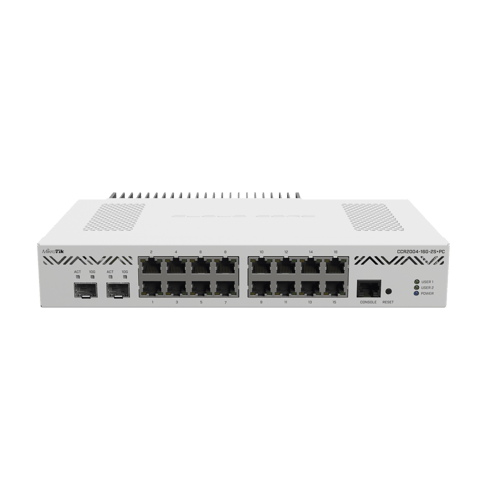 Cloud Core Router 2004-16G-2S+PC, Mikrotik CCR2004-16G-2S+PC, Con Enfriamiento Pasivo