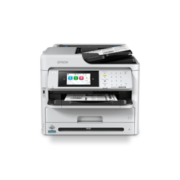 Multifuncional Monocromática Epson C11CK76301 Workforce Pro WF-M5899 / 25 PPM / Negro / Inyección De Tinta / USB / Wifi / Ethernet / Oficio / ADF Duplex
