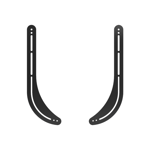 Soporte de Barra de Sonido para TV Xtech XTA-310 Negro