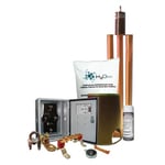 Kit de Tierra Física con Electrodo Magnetoactivo 67X17CM Capacidad Max:100AMP, KIT-MASTER-100K