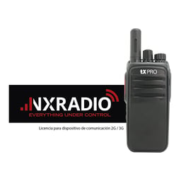 Plataforma de Radiocomunicación Profesional para Terminales TXR58A/TXR50A (Licenciamiento anual), TXPRO NXRADIOTERMINAL