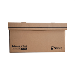 Paquete C/12 Cajas de Archivo Carton Nextep NE-058C 48X 30.5X 24.2CM