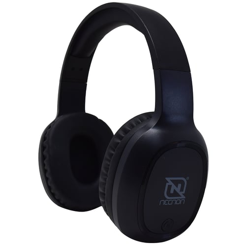 Diadema Audifono Inalambrico Necnon NBH-04/ Bluetooth/ 200MAH/ 3.5MML/ Radio-FM/ Micro-SD/ Manos Libres/ Color Negro, NBAB042400