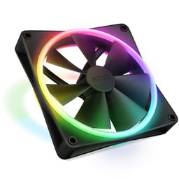 Ventilador NZXT F140 RGB Duo Para Gabinete De 140MM / 1800RPM / Color Negro / RF-D14SF-B1