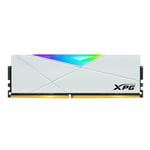 Memoria DDR4 16GB 3200MHZ, ADATA XPG Spectrix D50, AX4U320016G16A-SW50, Color Blanco, RGB, NON-ECC, CL18, XMP