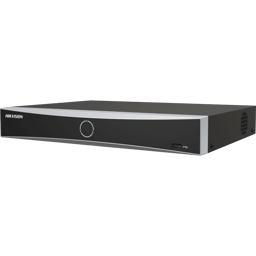 NVR 32 Canales IP HIKVISION DS-7632NXI-K2(E)/12MPX/ACUSENSE/Reconocimiento Facial/2 Bahias de Disco Duro/HDMI En 4K/Sin Puertos POE+
