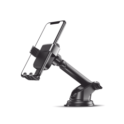 Soporte de Celular Para Automovil Con Ventosa Ugreen 60990B, Ajustable 270°/ Rotable/ Estirable 4" a 7"/ Color Negro