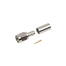 Conector SMA macho de anillo plegable para cable RG-58/U