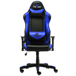 Silla gamer Yeyian YAR-9863A Cadira 1150, reclinable color azul/negro, 4D, poliuretano, hasta 150KG