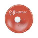 Antena Netpoint NPTR-1 de Uso Rudo para Zona Salinas 2FT/ 4.9-6.2 GHZ/ 30 DBI/ con Slant de 45 ° y 90 °
