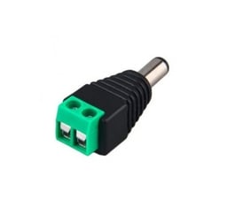 Adaptador tipo Jack Brobotix 3.5 mm macho, color negro, modelo 170144