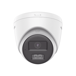 Camara Turret TurboHD Hikvision DS-2CE78D0T-LTS 2MPX / Lente 2.8 mm / 40 mts IR Exir + 40 mts Luz Blanca / Microfono / Bocina Integrado / Exterior IP67 / DWDR / Audio Bidireccional + Dual Light + ColorVU