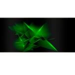 Mousepad T-DAGGER Geometry L T-TMP301 780X300MM/ Speed/ Resistente al Agua/ Color Negro-Verde