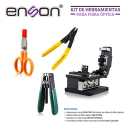 Kit de Herramienta Para Fibra Optica Enson ENS-FOTOOLSKIT