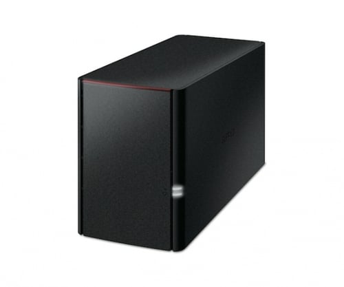 NAS 2 Bahias Buffalo Linkstation 220D Series 8TB/ Marvell Armada 370 0.8GHZ, USB 2.0, Negro, LS220D0802