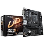 Tarjeta Madre Gigabyte A520M H, Socket AM4/ 2XDDR4/ HDMI/ VGA/ PCI-E 3.0/ RGB/ USB 3.2/ Micro ATX