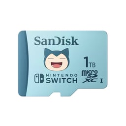 Memoria MicroSDXC 1TB SanDisk SDSQXAO-1T00-GN6ZK/Nintendo Switch/Pokemon SNORLAXSNORLAX