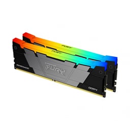 Memoria DDR4 16GB 3200Mhz (2 X 8GB) Kingston Fury Renegade RGB / Non-Ecc / CL16 / XMP / KF432C16RB2AK2/16