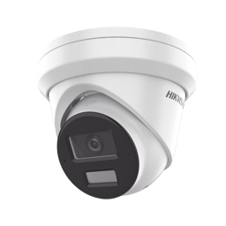 Camara Turret IP Hikvision DS-2CD2383G2-LI2U 8MPX 4K/Lente 2.8 MM/30 MTS Luz Blanca + 30 MTS IR/Acusense/Exterior IP67/WDR 120DB/POE/ONVIF/Micro SD/Dual Light + 2 Microfonos Integrados