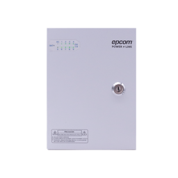 Fuente Premium 11-15 V EPCOM Powerline XP9DC16HD/9 Canales/16A/Alta Tecnologia en Seguridad/Doble Ventilador/Hasta 1.8A por Salida/Filtro de Ruido por Canal