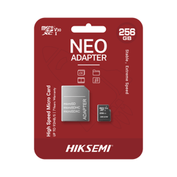 Memoria MicroSDXC 256GB Hiksemi HS-TF-C1/256G/NEO/A Con Adaptador/Multiproposito