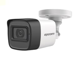 Camara Bala Turbohd Epcom B50-TURBO-G2/A 5MP/ Gran Angular 106°/ Lente 2.8MM/ 30 MTS IR Exir/ IP67/ 4 Tecnologías/ DWDR/ Audio Por Coaxitron