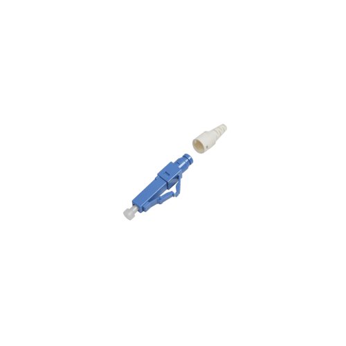 Conector de fibra óptica Siemon PRE-Pulido lightbow LC/UPC simplex, monomodo OS1/OS2 azul, FC1-LB-LCU-9BL