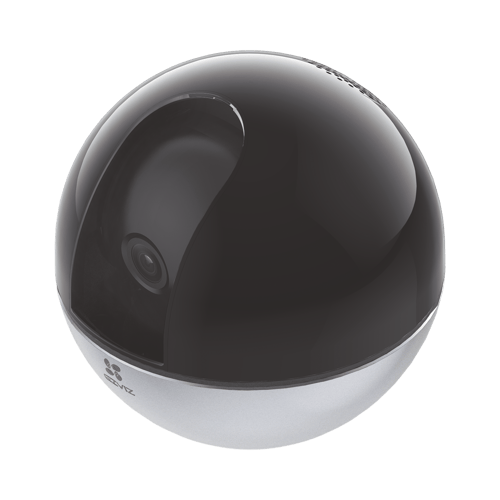 Camara Mini PT IP Wifi Ezviz C6W 4MP/ Deteccion Humana/ Notificacion Push/ Audio de Dos Vias/ Ranura para Memoria/ Uso Interior