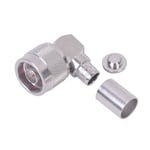 Conector N Macho en A/R para LMR-400 RF Industries RFN-1009-I, 9913, 7810A, CNT-400, RG8/ U-SYS, RFLASH-1113