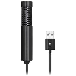 Micrófono Mini Alámbrico Brobotix 651596 /1.5M / 16000HZ / Para PC / Negro
