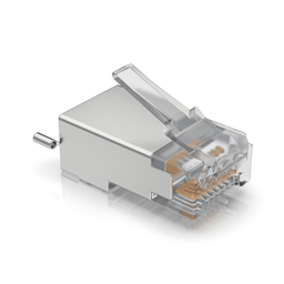 Kit De 100 Conectores RJ45 Ubiquiti Blindados Diseñados Para Cables Ethernet UISP (UISP Cable Pro Y Cable Carrier) UISP-CONNECTOR-SHD