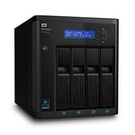 NAS WD My Cloud PR4100 24TB/ 4 Bahias/ Intel Pentium N3710 1.60GHZ/ USB 3.0/ Para Mac/ PC, WDBNFA0240KBK-NESN