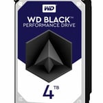 Disco Duro Interno WD 4TB Black 3.5" SATA III, 6 GBIT/S, 7200RPM, WD4005FZBX