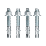 Kit de Anclaje a Piso Panduit RFAKIT Para Rack de 2 o 4 Postes, Fabricado en Acero, 4 Piezas