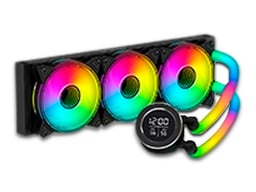 Enfriamiento Liquido Ocelot Gaming POLAR WAVE 360 360MM/Intel Socket LGA/CPU AMD/Color Negro