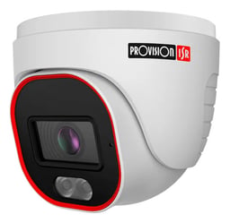 Camara Mini Domo IP Provision ISR DH-320IPBN-28 2MP/2.8MM/Alambrico/IR Hasta 20M/WDR/IP67