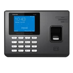 Control De Acceso Y Asistencia Standalone Anviz AN-GC150 / Para 1,000 Huellas O 1,000 Tarjetas / 100,000 Registros / WiFi / TCP / IP / RS485 / Wiegand / Relay In & Out / DC 12V / Negro